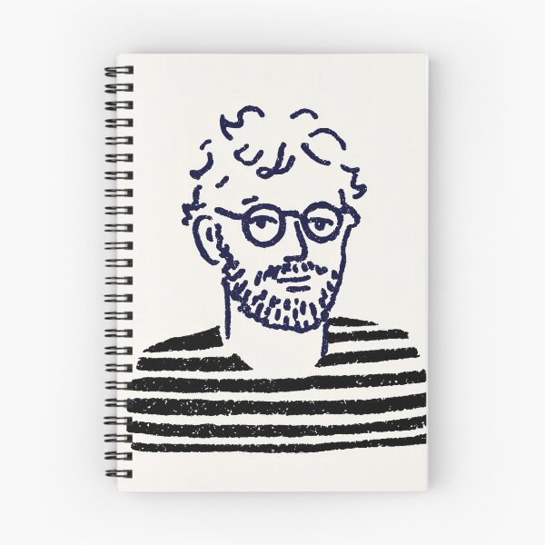 Item preview, Curly Genius Wears Glasses Stripes designed and sold by Venon28.