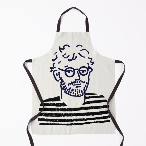 Item preview, Curly Genius Wears Glasses Stripes designed and sold by Venon28.