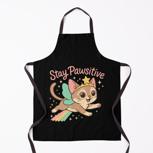 Item preview, Stay Pawsitive Queen Cat Tee – Whiskerly Empowering Cat Mom Apparel designed and sold by WhiskerlyGfx.