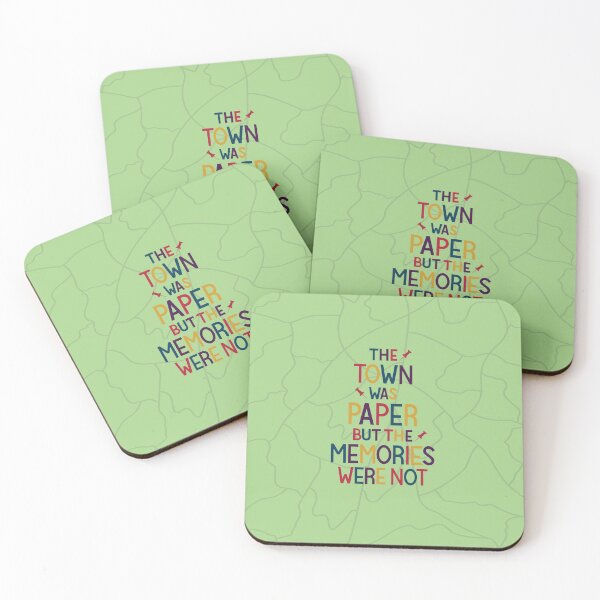 Item preview, The Town Was Paper But the Memories Were Not | John Green | Paper Towns designed and sold by DesignsByAND.