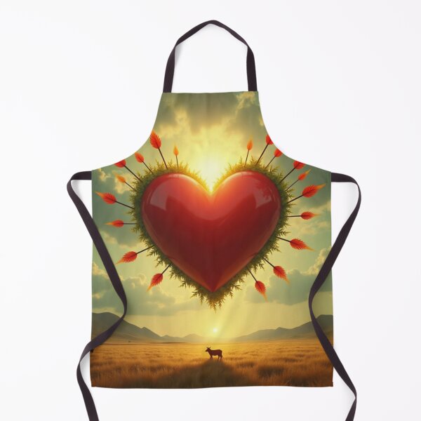 Item preview, Heart of the Savannah – Afrofuturist Sunrise Art designed and sold by Pulse Of Africa.