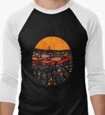 Beneath Men's Baseball ¾ T-Shirt