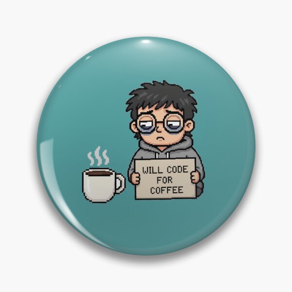 Artikelvorschau, Will Code für Kaffee Lustige Kunst entworfen und verkauft von WiserShop.