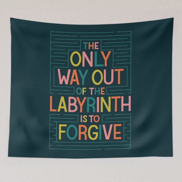 Item preview, The Only Way Out of the Labyrinth is to Forgive | John Green | Looking For Alaska designed and sold by DesignsByAND.
