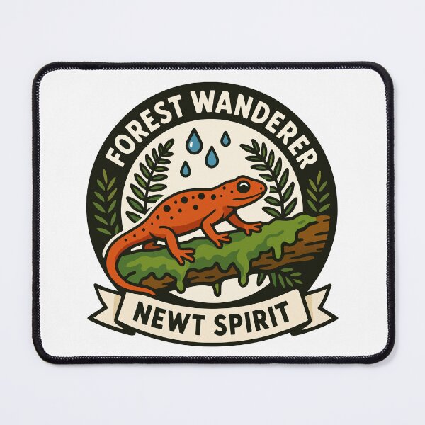 Item preview, Forest Wanderer Newt Spirit designed and sold by WildlifeInc.