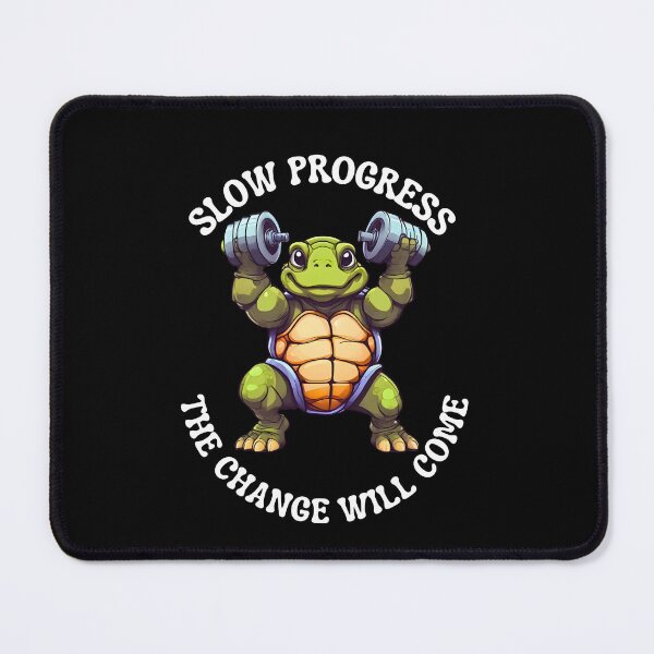 Item preview, Slow progress,the change will come - Motivational Design designed and sold by YASSER HEGAZY.