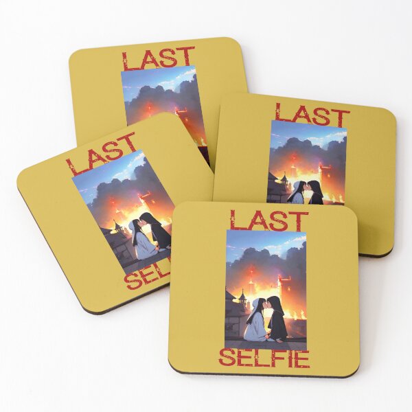 Item preview, LAST SELFIE Anime Limited Edition Print designed and sold by Tabu Brand.
