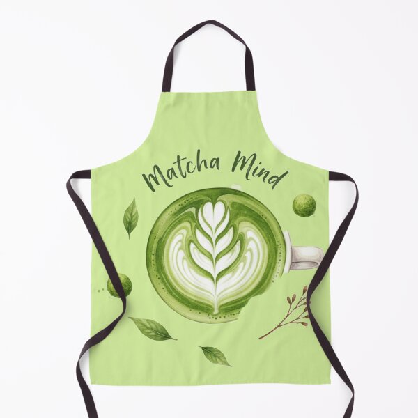 Item preview, Matcha Mind - Green Tea Bowl with Vibrant Latte Art designed and sold by ViralCollector.