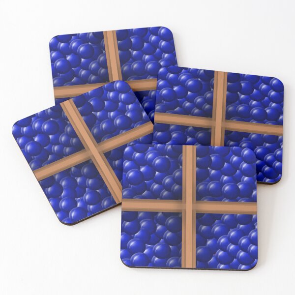 Item preview, Blueberry pie flannel ish designed and sold by TheMenagerieM.