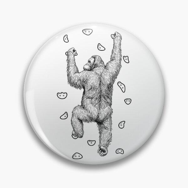 Item preview, Rock Climber Indoor Wall Climbing Orangutan Funny Climbers designed and sold by GrandeDuc.