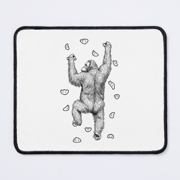 Item preview, Rock Climber Indoor Wall Climbing Orangutan Funny Climbers designed and sold by GrandeDuc.