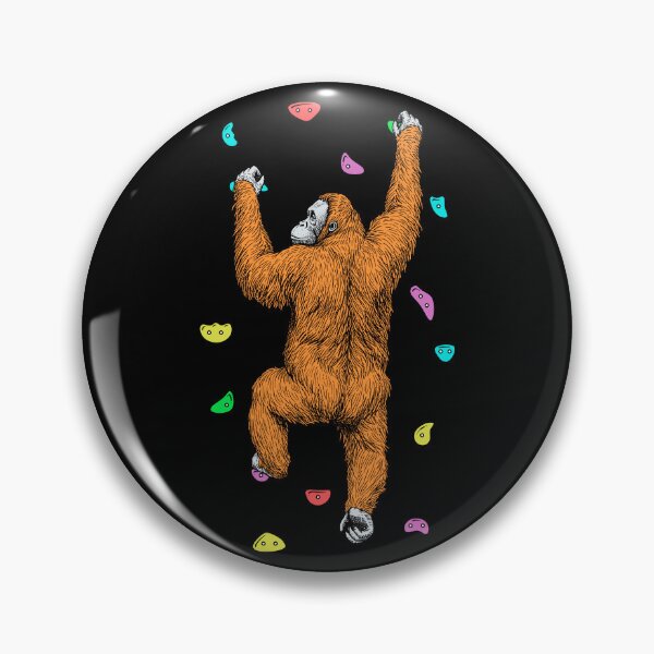 Item preview, Rock Climber Indoor Wall Climbing Orangutan Funny Climbers designed and sold by GrandeDuc.