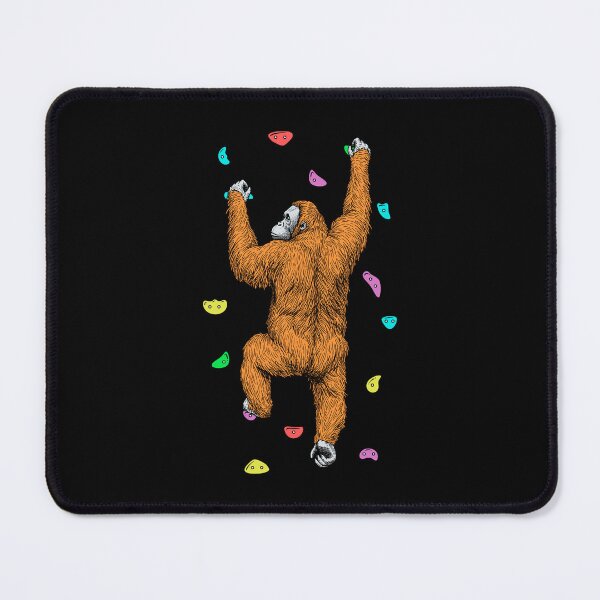 Item preview, Rock Climber Indoor Wall Climbing Orangutan Funny Climbers designed and sold by GrandeDuc.
