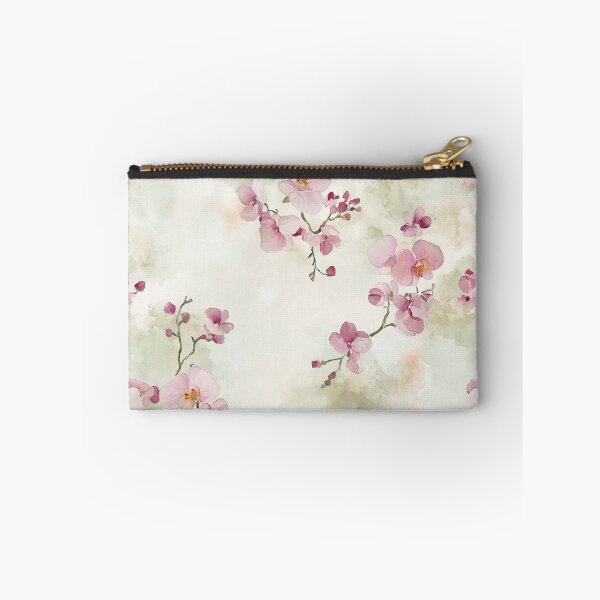 Item preview, Pink Orchids Flowers Watercolor All Over designed and sold by Feeling Artsy.