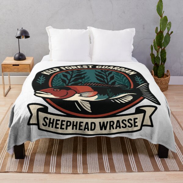 Item preview, Kelp Forest Guardian Wrasse designed and sold by WildlifeInc.