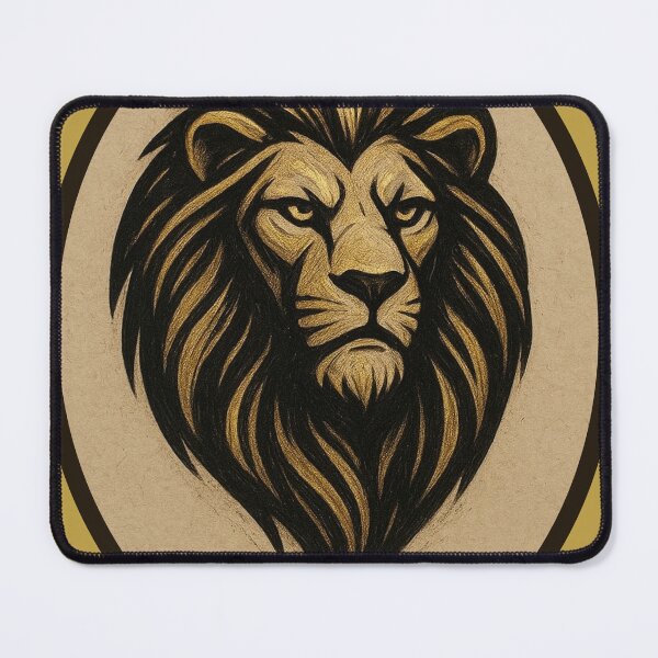Item preview, Regal Lion King – Golden Majesty Control designed and sold by SavannaStrikes.
