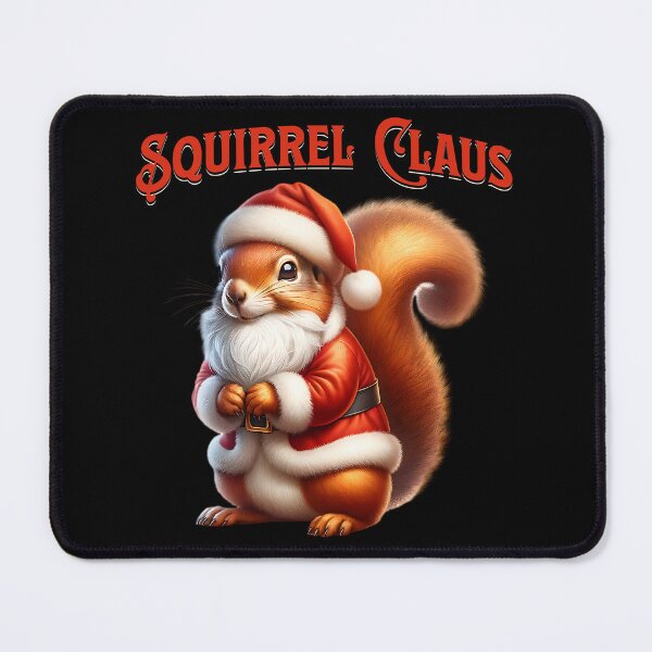 Item preview, Klaus the Squirrel - funny Christmas design designed and sold by ReneMM.