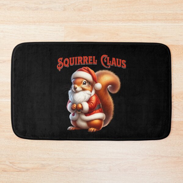 Artikelvorschau, Eichhörnchen Klaus - lustiges Weihnachtsdesign entworfen und verkauft von ReneMM.