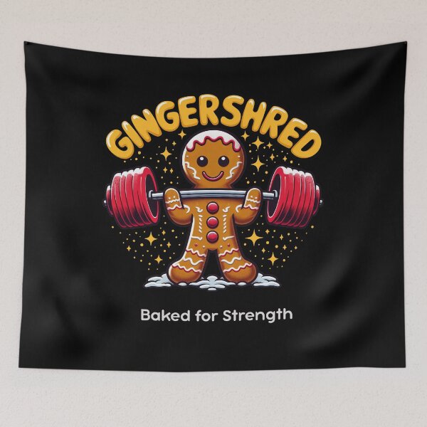 Artikelvorschau, Gingershred Bodybuilding – Gebacken für mehr Kraft entworfen und verkauft von WonderMix.