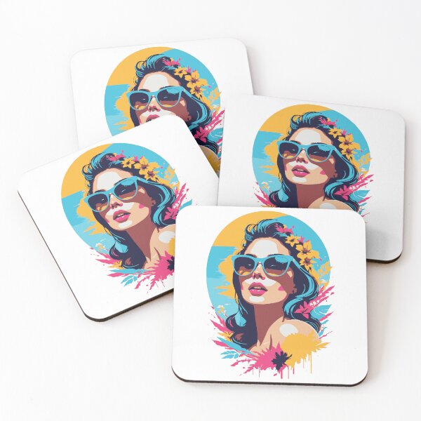 Item preview, Beautiful woman on a sunny summer beach designed and sold by DigitalPartisan.