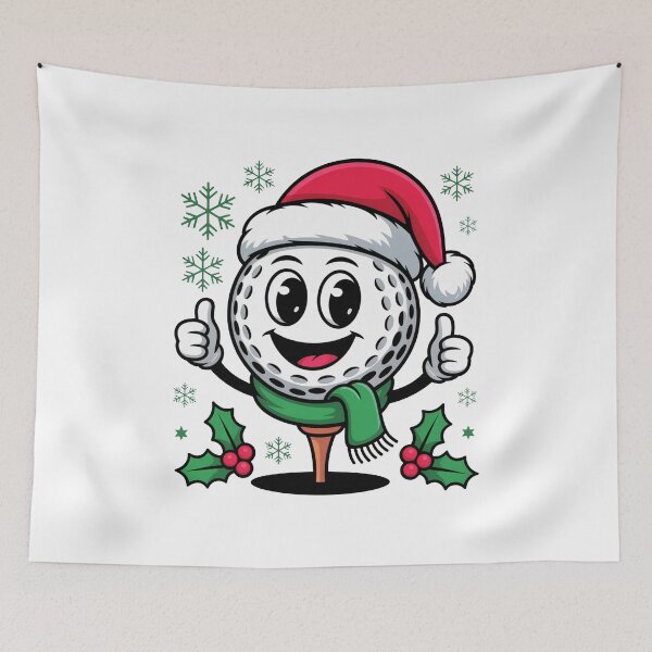 Item preview, Funny Christmas Golf Ball designed and sold by MonkiFlipp.
