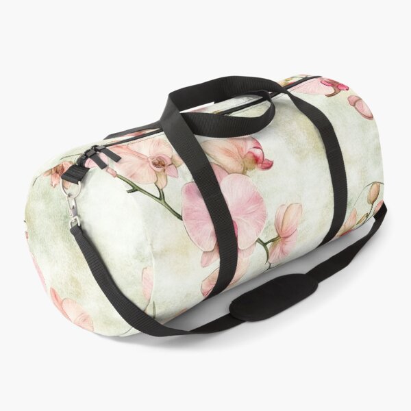 Item preview, Blooming Pink Orchids Flowers Watercolor All Over designed and sold by Feeling Artsy.