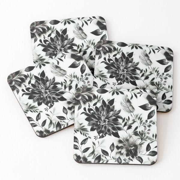 Item preview, Black Flowers  designed and sold by Down-Yonder.