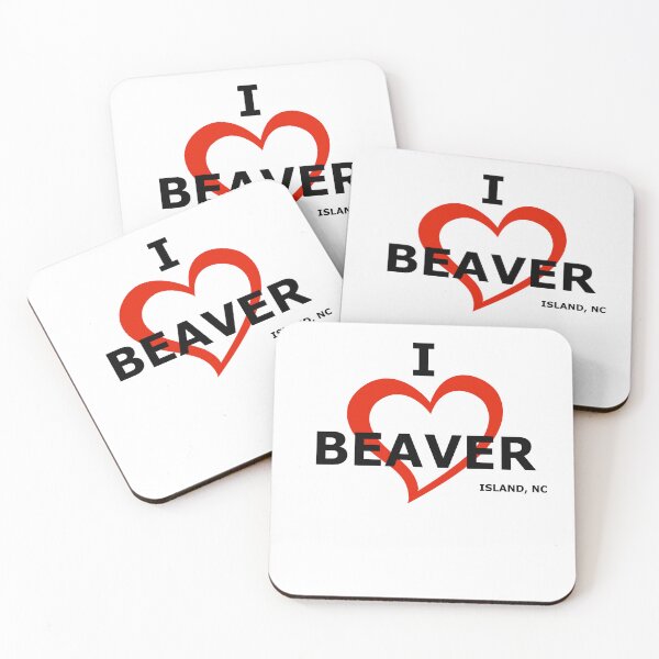Item preview, I Heart Beaver Island North Carolina designed and sold by gotucoveredart.