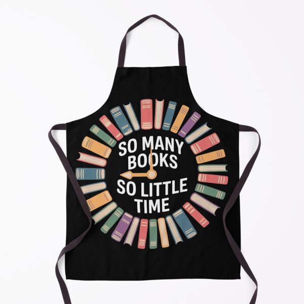 Item preview, So Many Books So Little Time Book Clock Illustration designed and sold by INLAYVERSE.
