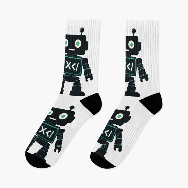 Item preview, Pixel Robot Coder | 8-Bit Developer | Retro Programming Gift | Geek Art designed and sold by Dev Life Designs.