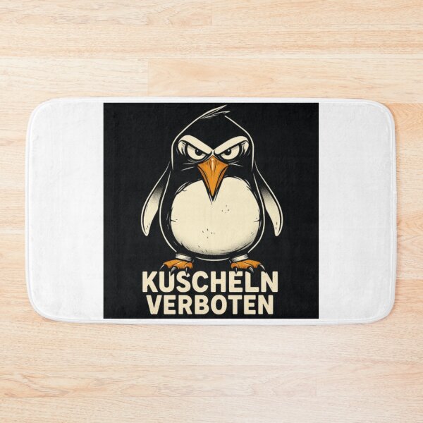 Item preview, Funny Penguin – Kuscheln Verboten German Humor Shirt designed and sold by AvanasShop.
