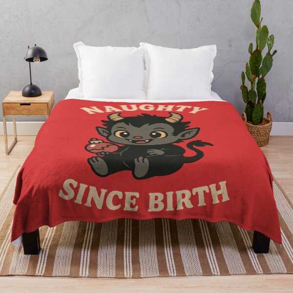 Item preview, Cute Baby Krampus – Naughty Since Birth Christmas Design designed and sold by SidTastic .
