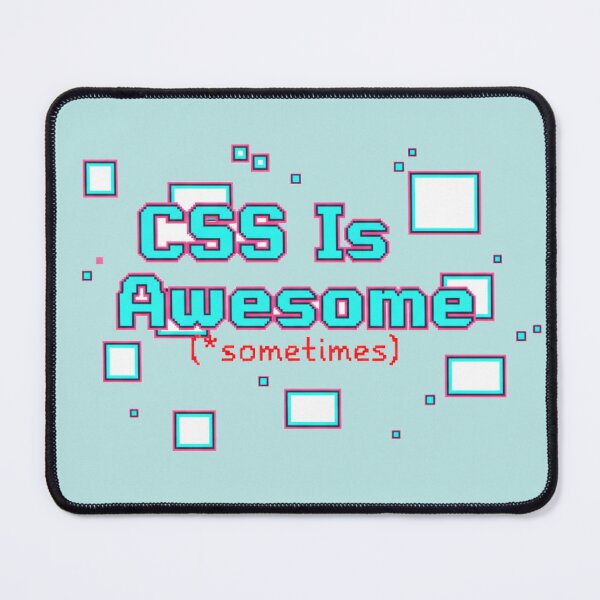 Item preview, CSS Is Awesome Broken Layout Pixel Art designed and sold by WiserShop.