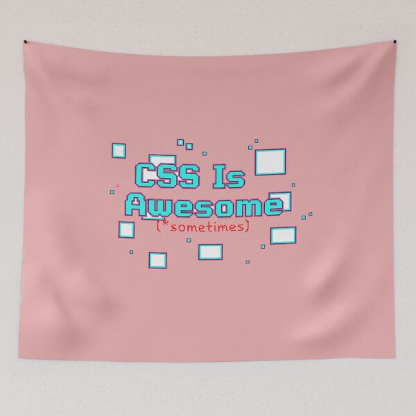 Item preview, CSS Is Awesome Broken Layout Pixel Art designed and sold by WiserShop.