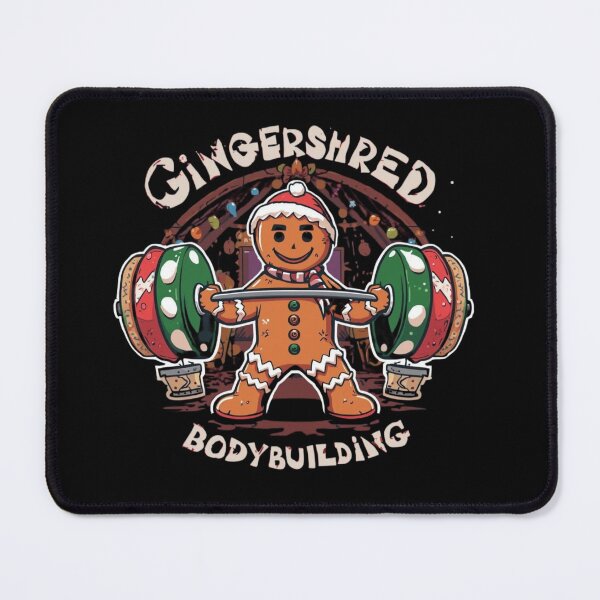Item preview, Funny Gingershred Bodybuilding Gym Christmas designed and sold by MIMSCorneR.