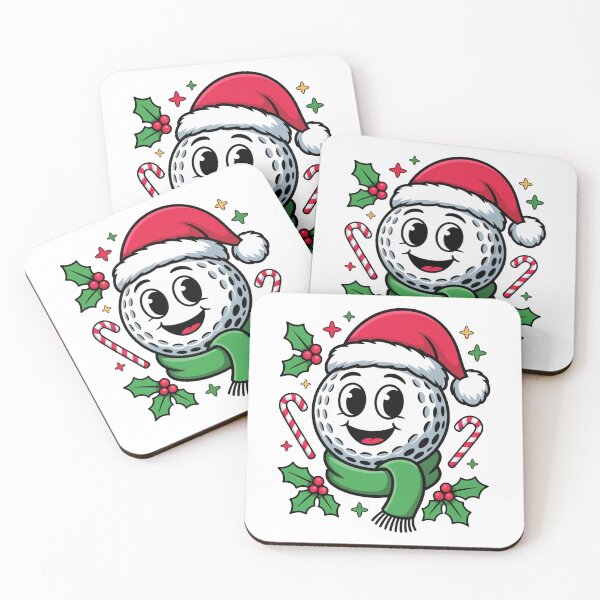 Item preview, Cute Christmas Golf Ball designed and sold by MonkiFlipp.