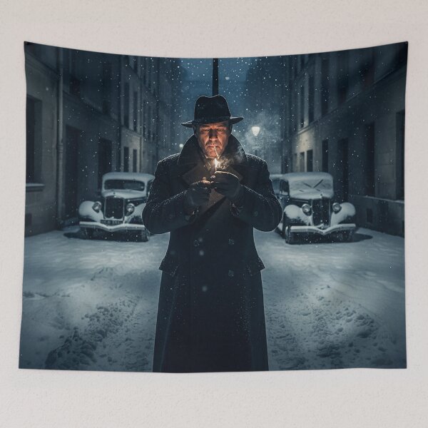Item preview, Christmas Eve in black designed and sold by Sartawsky.