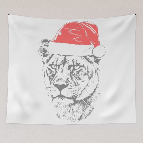 Item preview, Lioness Christmas Hat designed and sold by Zamian86.