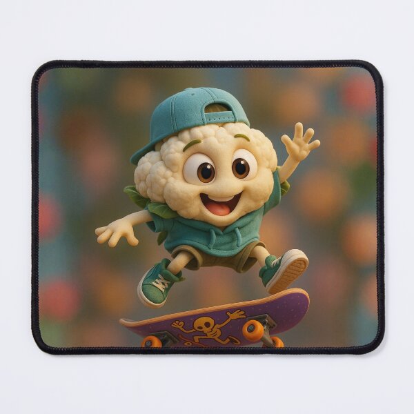 Item preview, Skater Cauliflower designed and sold by Sillytoe.