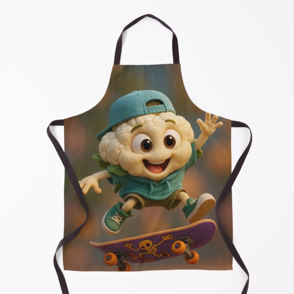 Item preview, Skater Cauliflower designed and sold by Sillytoe.