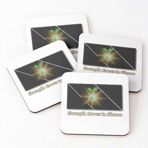 Item preview, Strength Grows in Silence ? | Stay Calm, Stay Strong designed and sold by Hayir Design.