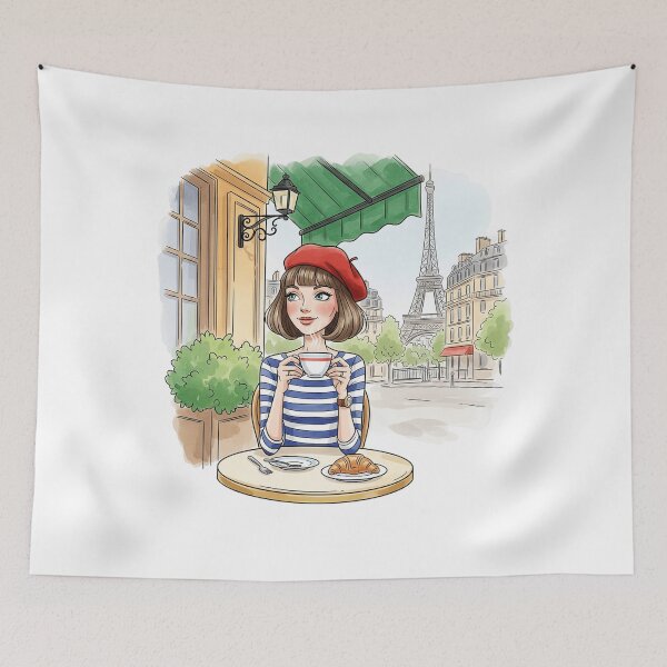 Item preview, Parisian Girl  designed and sold by ArtQueen777.