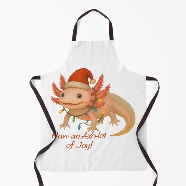 Item preview, Have an Axo-lot of Joy – Christmas Axolotl Design designed and sold by SVALANART.