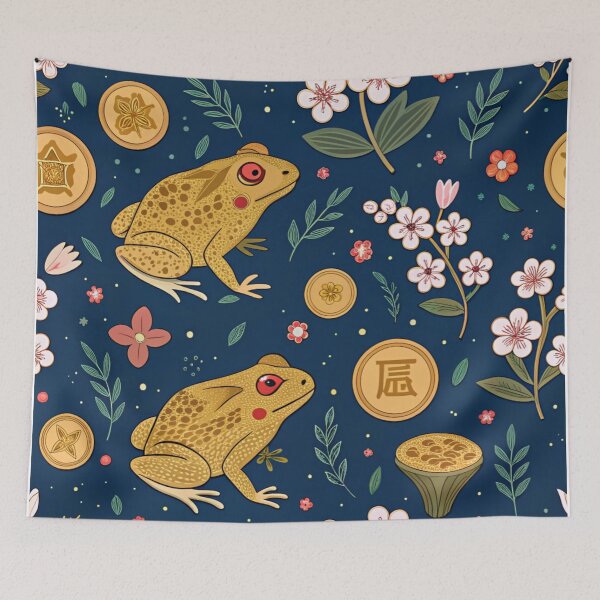 Item preview, Golden frog pattern , Jin Chan designed and sold by Lucky 777.