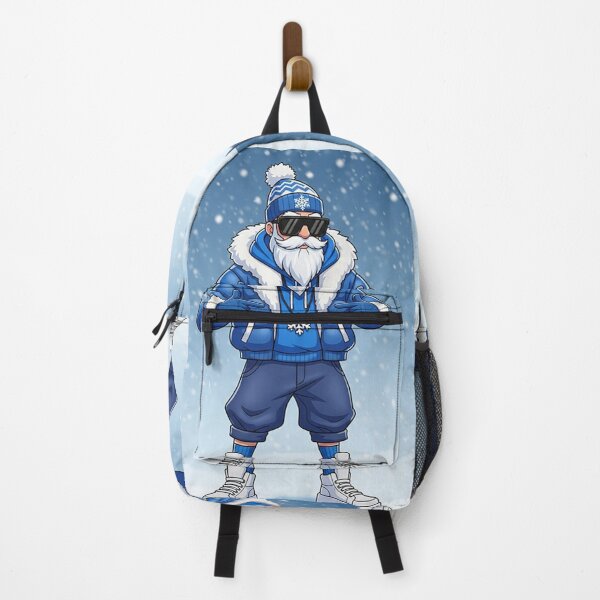 Item preview, Cool Winter Cartoon Character – Stylish Modern Winter Vibes with Beard and Sunglasses designed and sold by PixelVibe782.