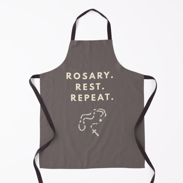 Item preview, Rosary. Rest. Repeat. | Catholic Devotional Minimalist Design designed and sold by AdamIntrovert.