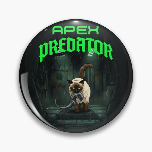 Item preview, Apex Predator Cat vs Alien – Sci-Fi Horror Mashup designed and sold by mongeekshirts.