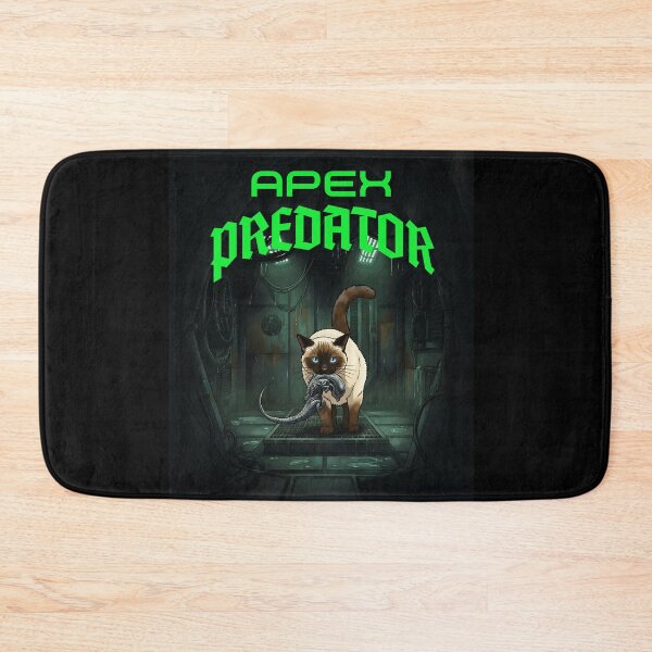 Item preview, Apex Predator Cat vs Alien – Sci-Fi Horror Mashup designed and sold by mongeekshirts.