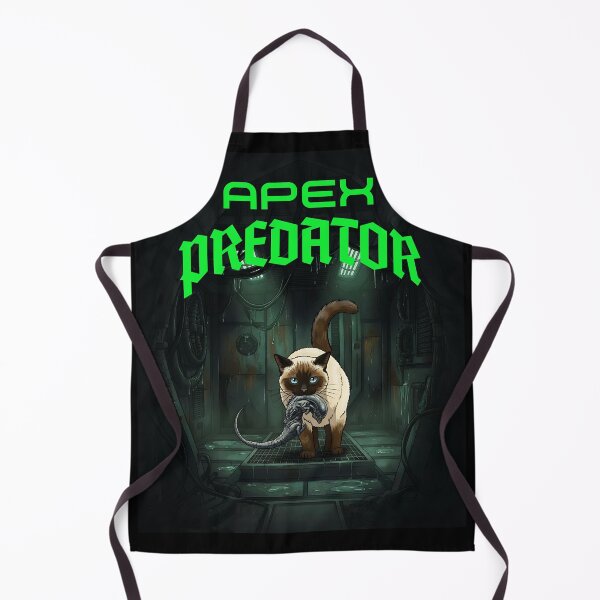 Item preview, Apex Predator Cat vs Alien – Sci-Fi Horror Mashup designed and sold by mongeekshirts.