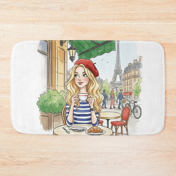 Item preview, Blonde Girl In Paris designed and sold by ArtQueen777.